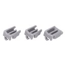 LUTH Premium Profi Parts Lager Set kompatibel mit Bosch 00418674 für Oberkorbablagen Bluparts in Geschirrspüler 3stk
