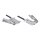 Türscharnier Set links rechts Electrolux 4055990024 für Geschirrspüler 2stk