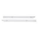 LUTH Premium Profi Parts Profilleisten Set für Seitenwand Kompatibel mit Candy 41053388 an Geschirrspüler