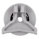LUTH Premium Profi Parts Rad für Unterkorb, Eine Stopperrolle + Rollenhalter kompatibel mit Siemens 10014064 für Geschirrspüler