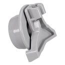 LUTH Premium Profi Parts Rad für Unterkorb, Eine Stopperrolle + Rollenhalter kompatibel mit Siemens 10014064 für Geschirrspüler