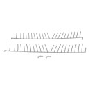 LUTH Premium Profi Parts Unterkorbeinsätze kompatibel mit Bosch 00443403 für Geschirrspüler 2x16stacheln Bluparts in Geschirrspüler