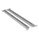 LUTH Premium Profi Parts Korbführungsschiene für Oberkorb, Komplettes Set (links + rechts) kompatibel mit Bosch 11068562 für Geschirrspüler