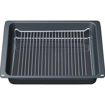 Profipfanne mit Einlegerost Siemens 17002738 Hez633070 für Backofen