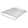 LUTH Premium Profi Parts Grillrost Einsatz für Backblech Kompatibel mit AEG 368x307x54mm in Backofen Herd
