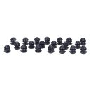 LUTH Premium Profi Parts Gummifuß Set für Muldengitter kompatibel mit Electrolux 4055381125 Auf Gaskochfeld 20stk
