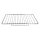 LUTH Premium Profi Parts Grillrost  kompatibel mit Bauknecht C00729819 478x365mm für Backofen
