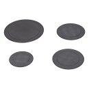 Brennerdeckel Set Matt Electrolux 4055028197 für Gaskochfeld 4stk