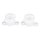 Schieber Schraube Kit Electrolux 4055838884 für Herd