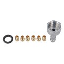 Flüssiggasdüsen Kit für Kochfeld Zanussi 50240722004 Von Gaserd