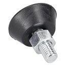 LUTH Premium Profi Parts Standfuß Verstellbar Kompatibel mit Candy 92961424 für Herd