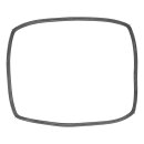 LUTH Premium Profi Parts Türdichtung kompatibel mit Bosch 10034227 Rundum 4haken für Backofen