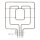 LUTH Premium Profi Parts Heizung-Oberhitze Zweikreis 2800w 220-240v kompatibel mit Bosch 20008179 für Herd