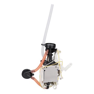 LUTH Premium Profi Parts Pumpe mit Vormontierten Pulsationsdaempfer mit Neu Halterung-Unbrennbarenmaterial + Befestiger, Leise Pumpe kompatibel mit Bosch 12044994 für Kaffeemaschine