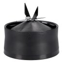 LUTH Premium Profi Parts Messer Schwarz mit...