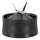 LUTH Premium Profi Parts Messer Schwarz mit Messerträger Von Flasche To Go kompatibel mit Bosch 10039416 für Standmixer