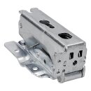 LUTH Premium Profi Parts Türscharnier unten kompatibel mit Electrolux 8077894015 für Kühlschrank Gefrierschrank