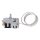 LUTH Premium Profi Parts Thermostat kompatibel mit Electrolux 2262392042 Danfoss 077b3543 für Kühlgefrierkombination