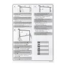 LUTH Premium Profi Parts Magnettürdichtung Stahlgrau kompatibel mit Liebherr 7109981 für Kühlschrank