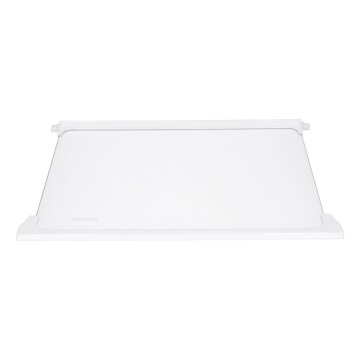 Glasplatte oben für Kühlteil Bauknecht C00899660 450x300mm mit Leisten in Kühlgefrierkombination Kühlschrank