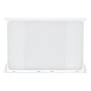 Glasplatte oben für Kühlteil Bauknecht C00899660 450x300mm mit Leisten in Kühlgefrierkombination Kühlschrank