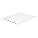 Glasplatte oben für Kühlteil Bauknecht C00899660 450x300mm mit Leisten in Kühlgefrierkombination Kühlschrank
