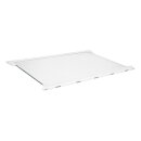 Glasplatte oben für Kühlteil Bauknecht C00899660 450x300mm mit Leisten in Kühlgefrierkombination Kühlschrank