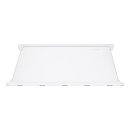 LUTH Premium Profi Parts Glasplatte oben für Kühlteil kompatibel mit Bauknecht C00899660 450x300mm mit Leisten in Kühlgefrierkombination Kühlschrank