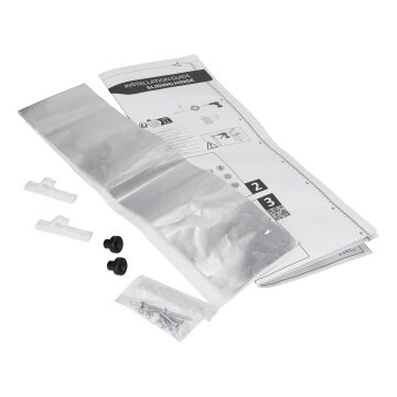 LUTH Premium Profi Parts Türbefestigung Kit für Möbeltüre Kompatibel mit Candy 70022776 an Geschirrspüler