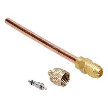 Füllrohr mit Schraderventil 1/4"Sae Candy 91943334 für Kältekreislaufreparatur