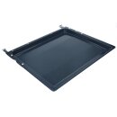 Original Bosch Backblech 432x360x24mm emailliert mit langen Trägern für Backofen Herd 00438834 438834