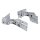 LUTH Premium Profi Parts Türscharnier Set kompatibel mit Liebherr 7040169 für Kühlschrank Gefrierschrank 2stk