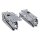 LUTH Premium Profi Parts Türscharnier Set kompatibel mit Liebherr 7040169 für Kühlschrank Gefrierschrank 2stk