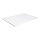 LUTH Premium Profi Parts Glasplatte oben mit Leiste kompatibel mit Midea 12531000000920 für Kühlschrank