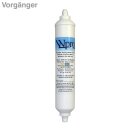Wpro Wasserfilterpatrone Side-by-Side Kühlschrank für u.a. Bauknecht Whirlpool 484000008553 USC100/1 Samsung Neff Daewoo