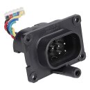 LUTH Premium Profi Parts Anschlusssockel für Trimmermodul kompatibel mit Ecovacs 201-2508-0011 für Mähroboter