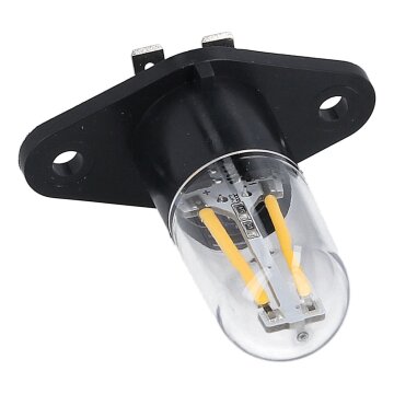 Lampe 2w 240v mit Befestigungssockel 2x4,8mmamp Bauknecht C00844875 für Mikrowelle