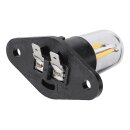 Lampe 2w 240v mit Befestigungssockel 2x4,8mmamp Bauknecht C00844875 für Mikrowelle