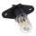 Lampe 2w 240v mit Befestigungssockel 2x4,8mmamp Bauknecht C00844875 für Mikrowelle