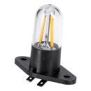 LUTH Premium Profi Parts Lampe 2w 240v mit Befestigungssockel 2x4,8mmamp kompatibel mit Bauknecht C00844875 für Mikrowelle