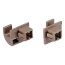 LUTH Premium Profi Parts Halter Set für Glasplatte kompatibel mit Bosch 10043885 in Mikrowelle 2stk
