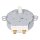 LUTH Premium Profi Parts Drehtellermotor kompatibel mit Midea 11002014000037 für Mikrowelle + Kombibackofen + Mikrowellenherd