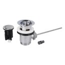 Ablaufgarnitur 1 1/4" mit Exzenter Und Stopfen Chrom...