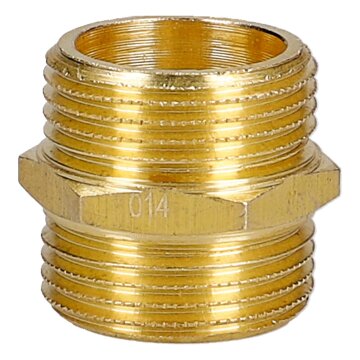 LUTH Premium Profi Parts Doppelnippel 3/4" Messing 10104825