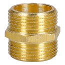 LUTH Premium Profi Parts Doppelnippel 3/4" Messing...
