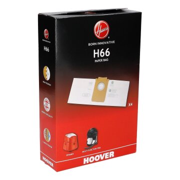 Filterbeutel Hoover H66 Paperbag 35600852 für Kesselsauger 4stk