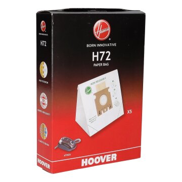 LUTH Premium Profi Parts Filterbeutel Kompatibel mit Hoover H72 Paperbag 35601374 für Bodenstaubsauger 5stk