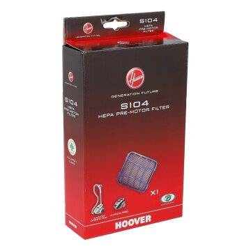 Motorschutzfilter Hoover S104 35600990 für Bodenstaubsauger