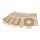 LUTH Premium Profi Parts Filterbeutel Kompatibel mit Hoover H7+ Paperbag 09026177 für Bodenstaubsauger 5stk