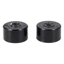 LUTH Premium Profi Parts Rad Set mit Achsen für Elektrobodendüse Kompatibel mit AEG 4055483178 an Stielstaubsauger
